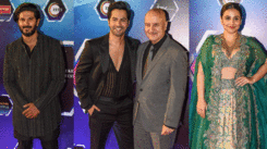 Varun Dhawan, Anupam Kher, Dulquer Salmaan clicked on the red carpet