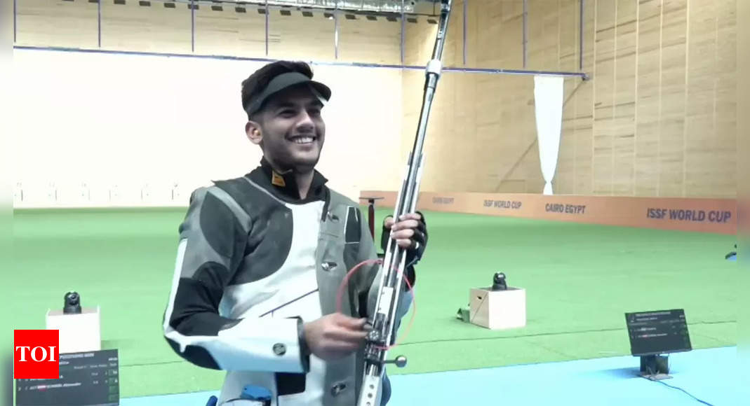 ISSF World Cup: Aishwary Pratap Singh wins gold in Cairo | More sports News – Times of India