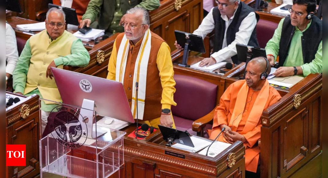 यूपी बजट में ट्यूबवेल उपभोक्ताओं के बिजली बिल में 100% छूट की घोषणा |  लखनऊ समाचार – टाइम्स ऑफ इंडिया