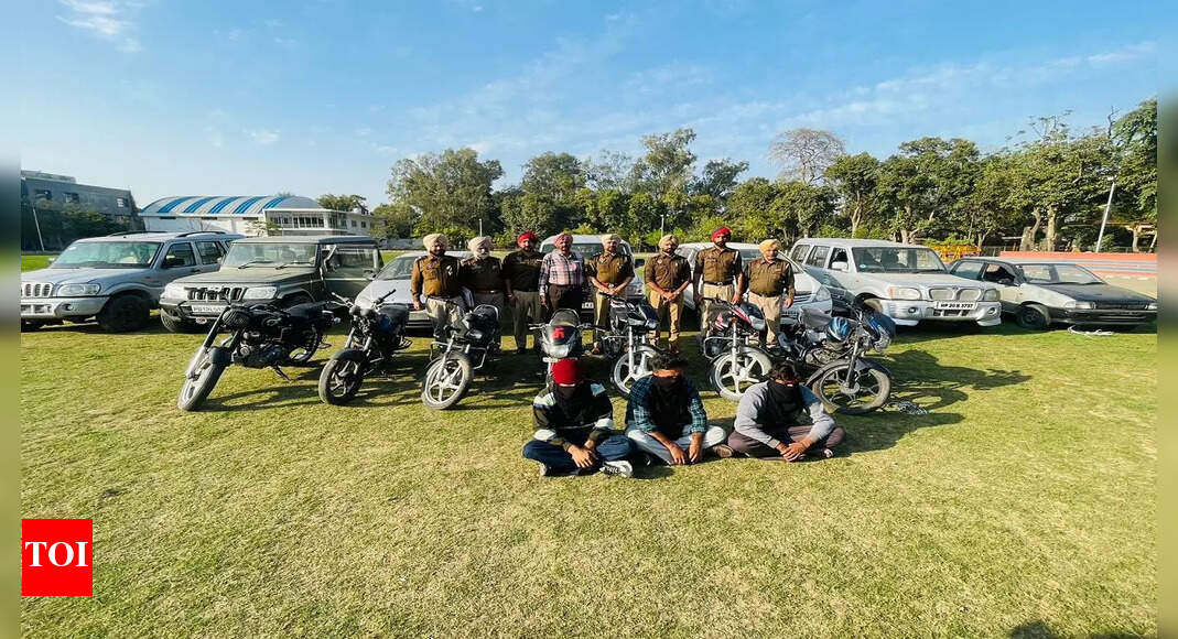 3 arrested in Ludhiana for vehicle lifting Ludhiana News Times of India