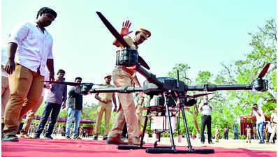 Drone-based tear gas launcher passes test with flying colours