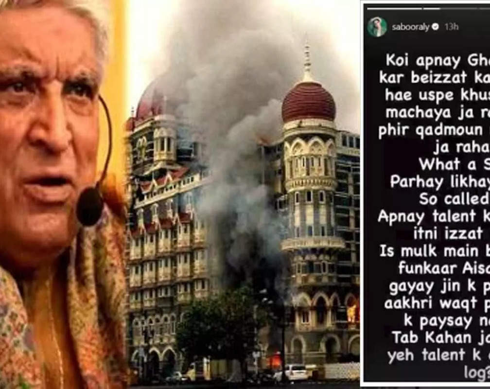 
Pakistani celebrities condemn Javed Akhtar's statement on Mumbai attacks: 'Koi apne ghar mein aa kar beizzat..'

