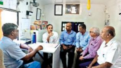 Chetan Singh Solanki, professor at IIT Bombay is on yatra to promote solar energy, visits NITK