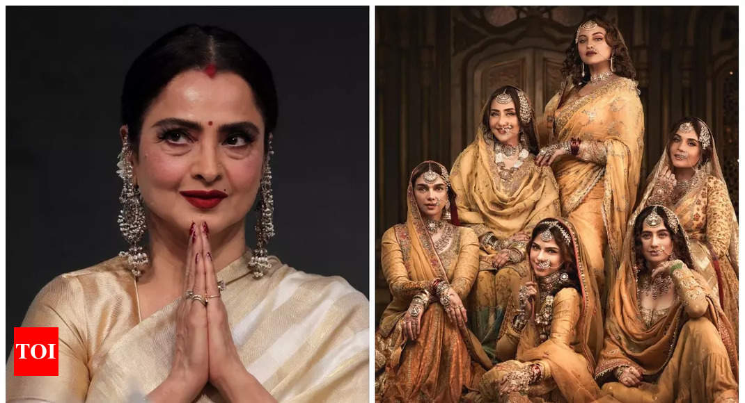 Rekha has not been approached for Heeramandi, says a source close to Sanjay Leela Bhansali – Times of India
