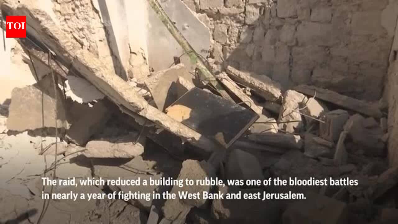 10 Palestinians killed in Israeli raid