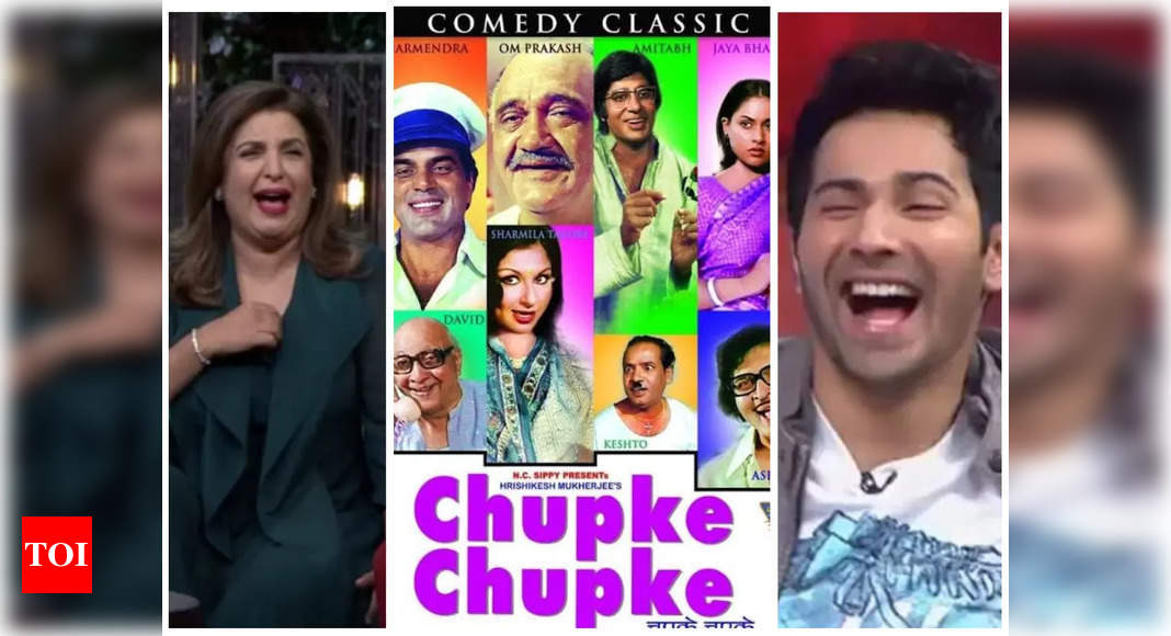 Breaking News: Will Farah Khan direct ‘Chupke Chupke’ remake with Varun Dhawan in Dharmendra’s role? Exclusive – Times of India