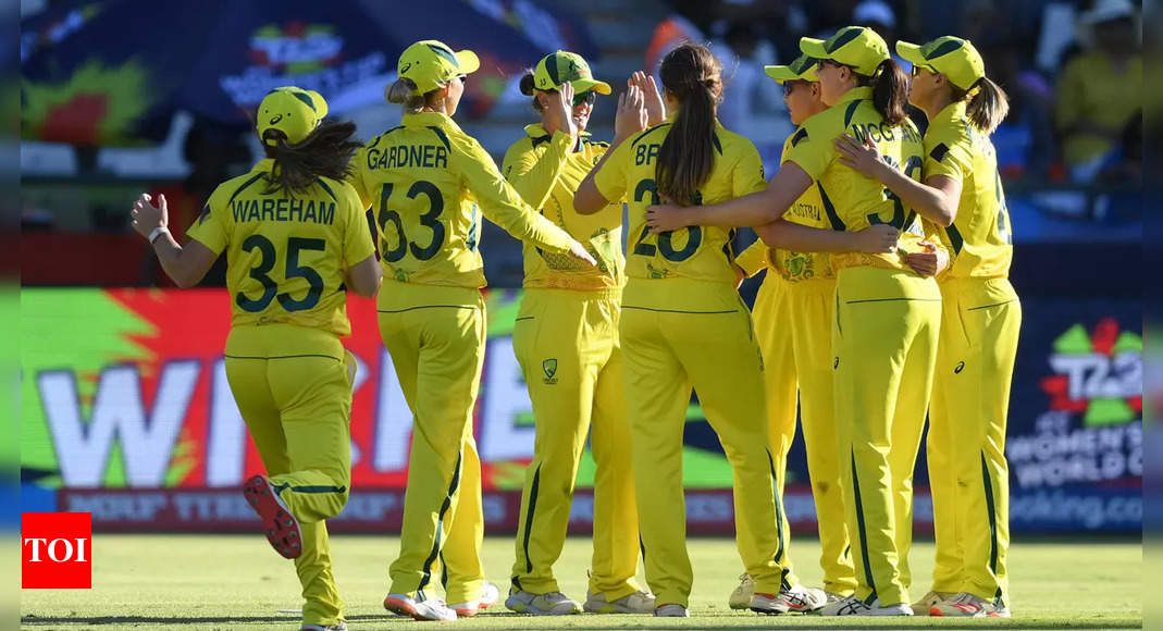 Women’s T20 World Cup, India vs Australia Highlights: Australia beat India by 5 runs to enter seventh straight final | Cricket News – Times of India