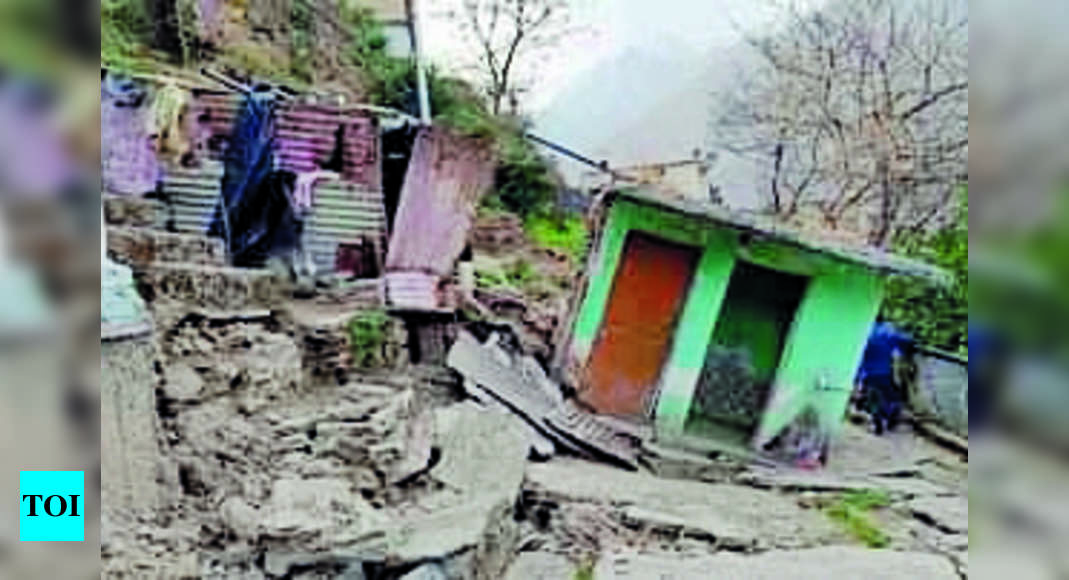 Joshimath grain godown develops cracks, to be shifted | India News – Times of India