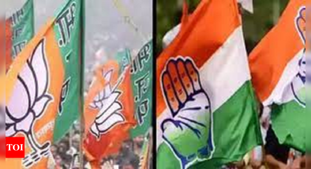 Bjp: BJP, Congress Chalk Out Plan For D-Day, Focus On Turnout In ...