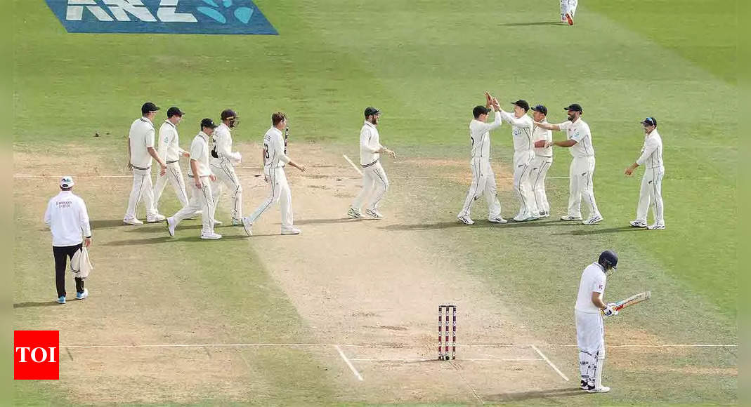 New Zealand vs England, 2nd Test Live cricket score, Day 1  – The Times of India : 62.1 : England : 297/3