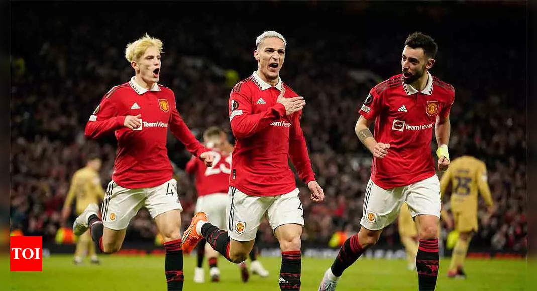 Manchester United beat Barcelona in Europa League clash of giants | Football News – Times of India
