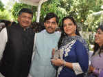 Shahnawaz Hussain's Eid party