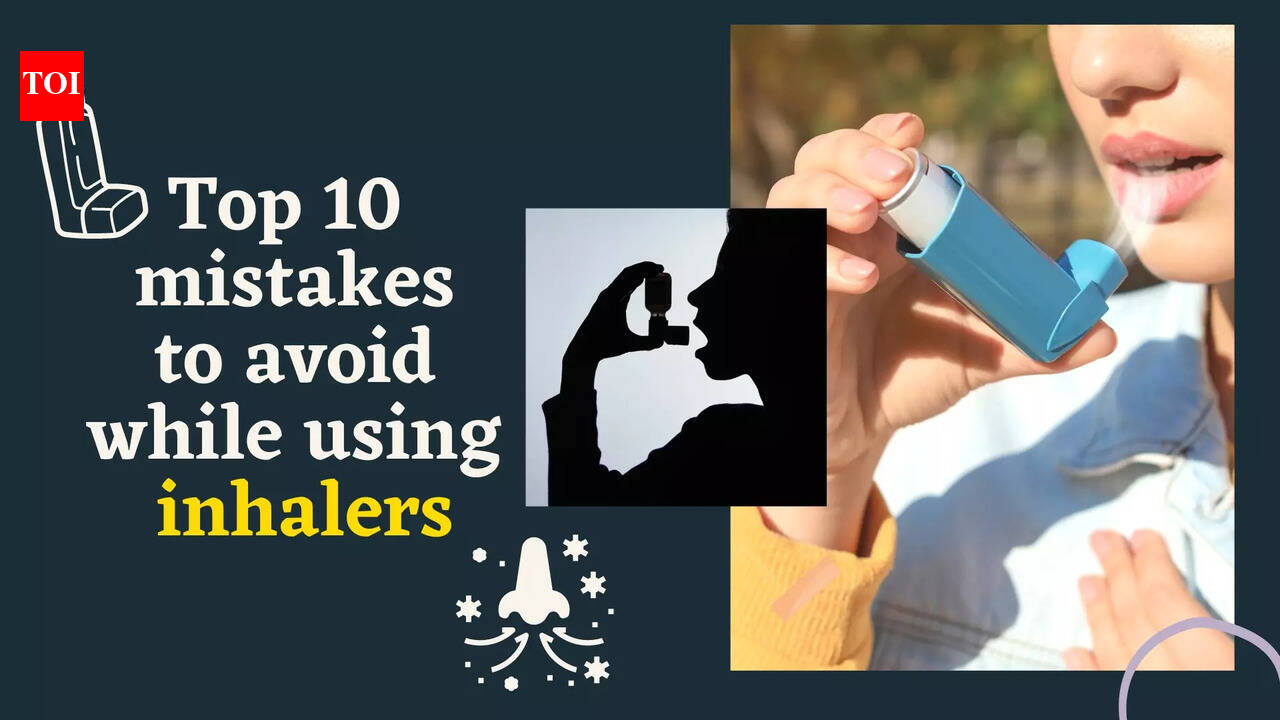 Top 10 mistakes to avoid while using inhalers