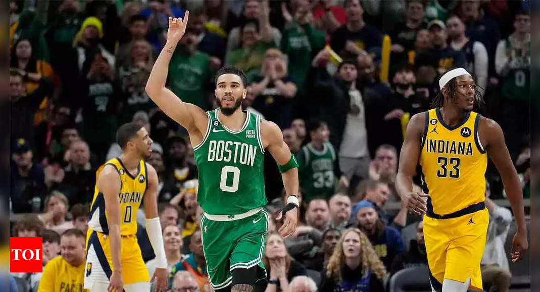 NBA: Celtics beat Pacers in overtime, Nuggets and 76ers pushed to the limit | NBA News – Times of India