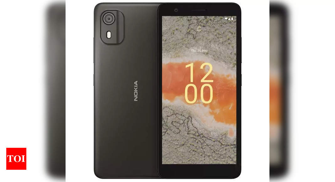 Nokia: Nokia C02 smartphone with Android 12 Go Edition launched – Times of India