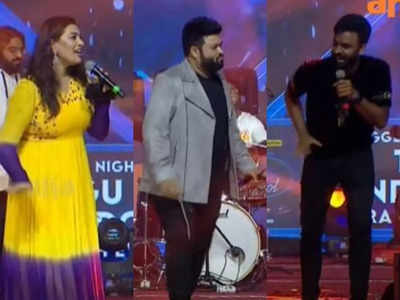 Team Telugu Indian Idol 2 entertains with a LIVE concert in SS Thaman's hometown
