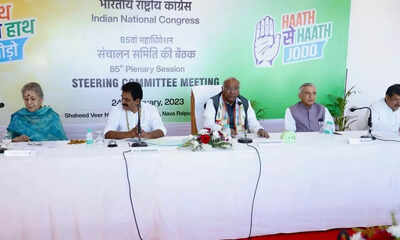 No election to Congress Working Committee, party president to nominate members