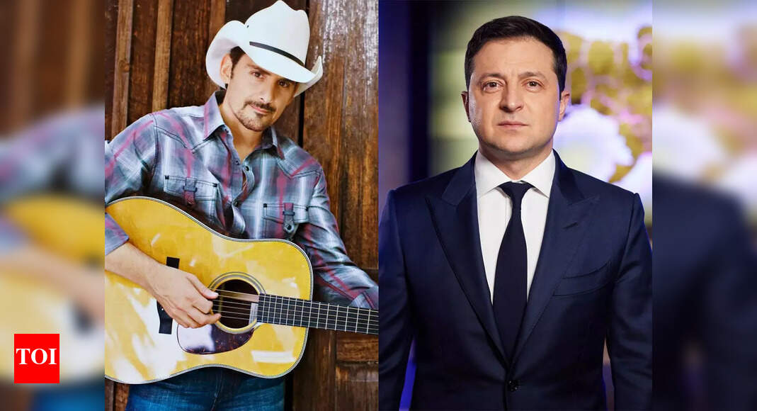 Brad Paisley to release ‘Same Here’ song on Volodymyr Zelenskyy to mark