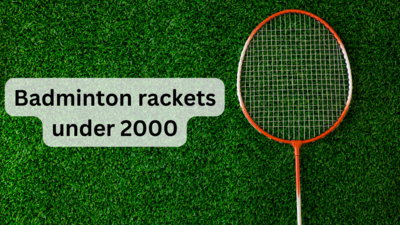 Best badminton racket under 2000 (May, 2024)