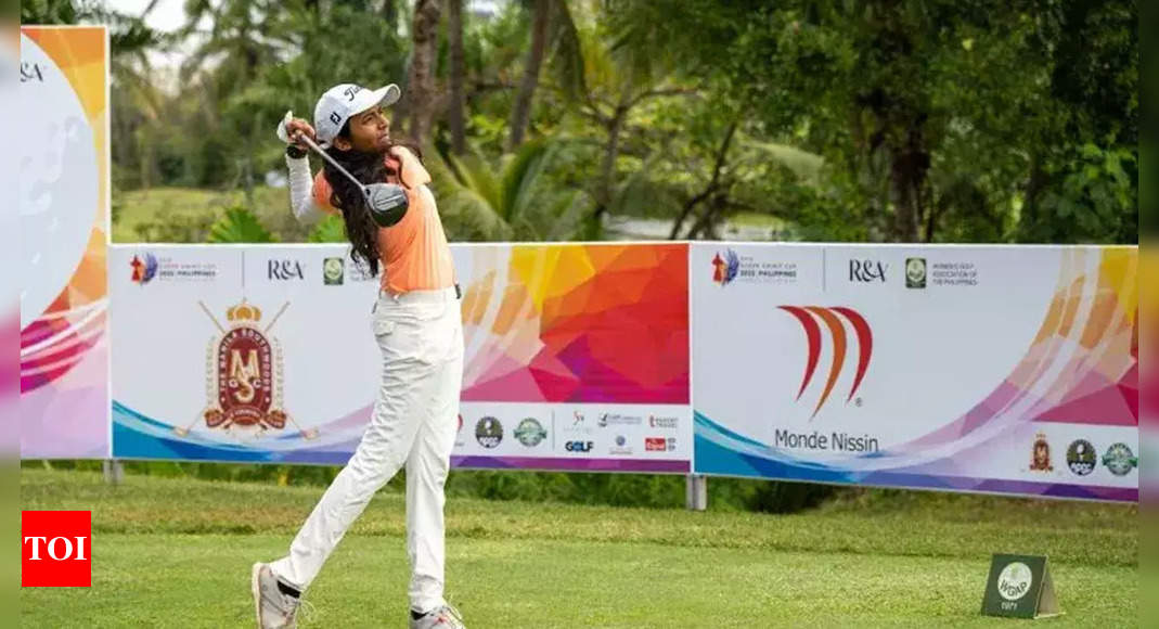 Sirikit Cup: Avani Prashanth grabs historic title, India record best-ever second-place finish | Golf News – Times of India