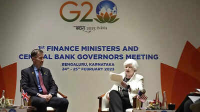 Ukraine tensions flare at G-20 finance meetings in India