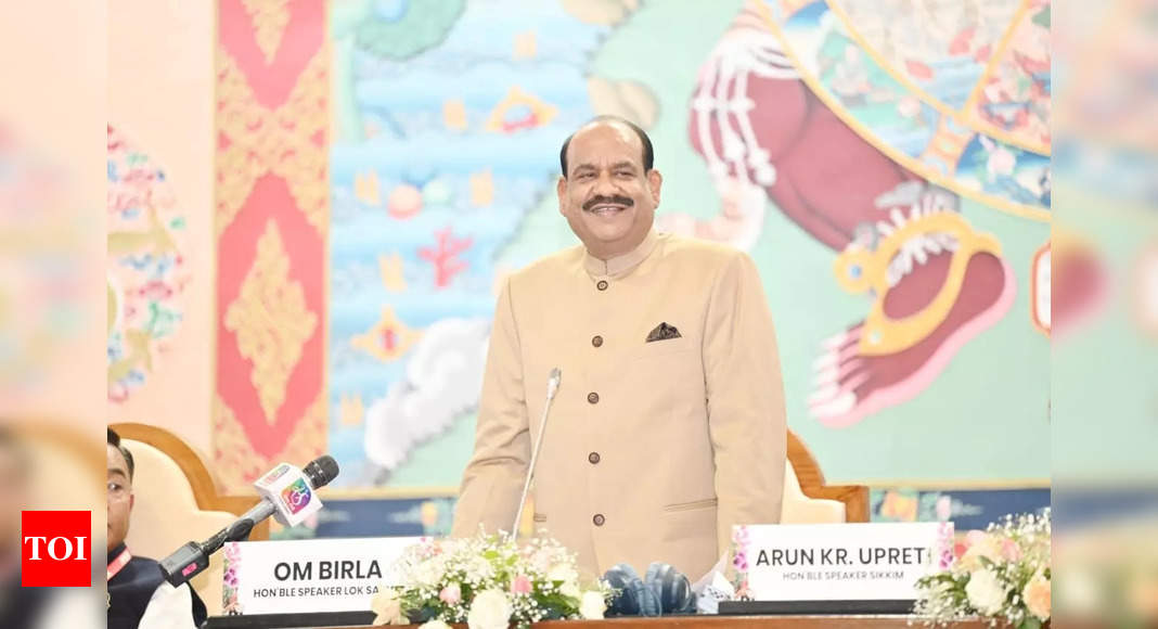 Unparliamentary conduct, undesirable words in political discourse erode people’s faith in democracy: LS Speaker Birla | India News – Times of India