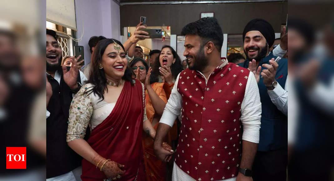‘Suitcase, fridge, conversion, illegitimate’: Swara Bhasker takes a sly dig at haters over criticism on her marriage with Fahad Ahmad – Times of India