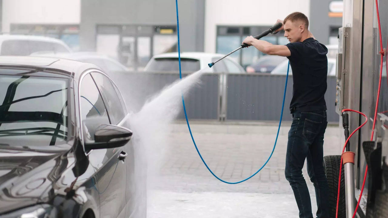 Interior Car Cleaning Gun High Pressure Water Spray Gun Car Wash