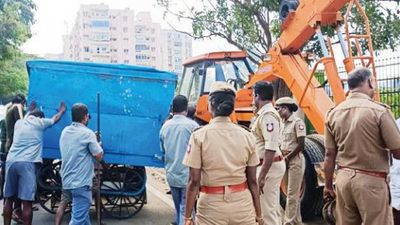 Greater Chennai Corporation removes 6719 pavement squatters in eight