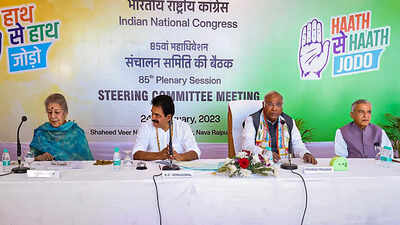 Kharge asks party members to set eyes on string of electoral tests leading up to 2024 Lok Sabha polls