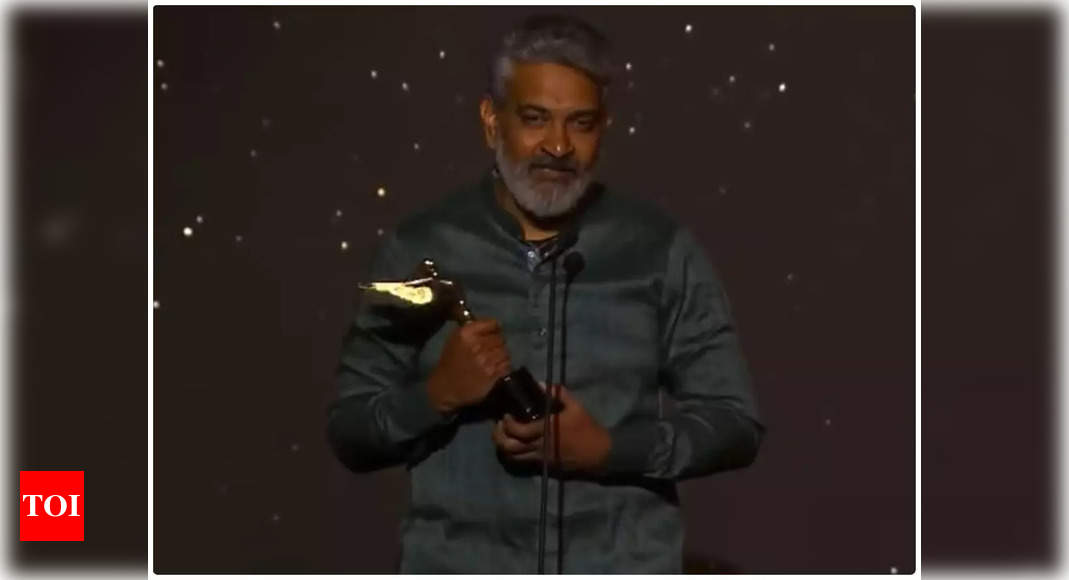 Hollywood Critics Association Award: SS Rajamouli’s ‘RRR’ wins Best International Film; director says ‘Mera Bharat Mahan’ – Times of India
