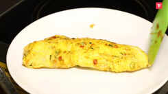 Watch: How to make Country Style Flat Masala Omelette