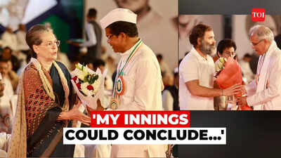 Raipur: Sonia Gandhi hints at retirement? Listen in to what she said