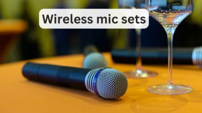 Wireless mic sets Best picks to buy online Times of India