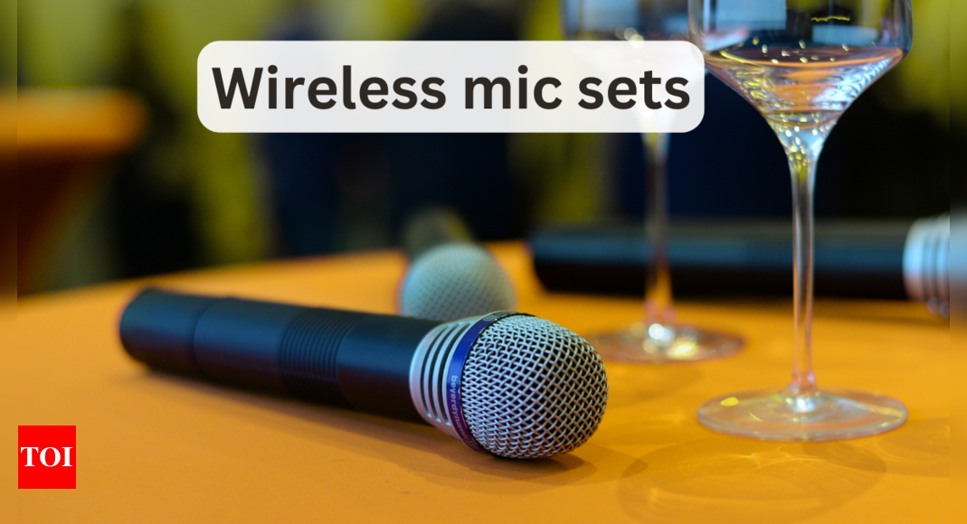 Wireless mic sets Best picks to buy online Times of India