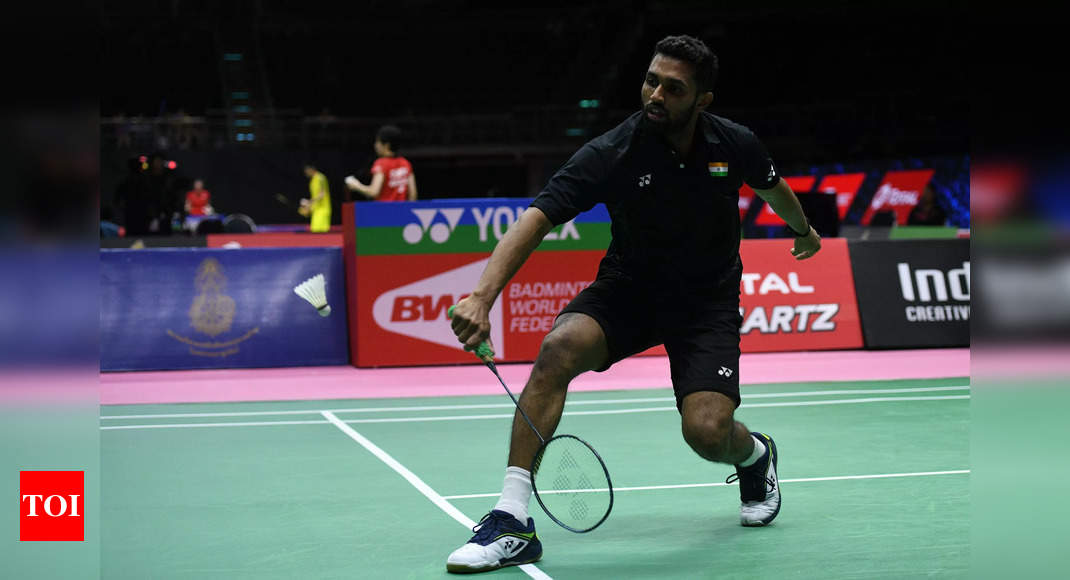 World No.9 HS Prannoy knocked out of Senior Nationals in second round | Badminton News – Times of India