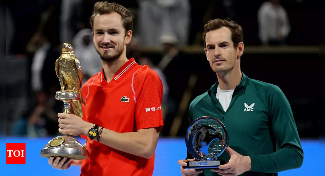 Daniil Medvedev downs Andy Murray to claim Doha title | Tennis News – Times of India