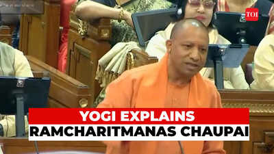 Watch: Yogi Adityanath explains meaning of contentious Ramcharitmans verse in UP Assembly