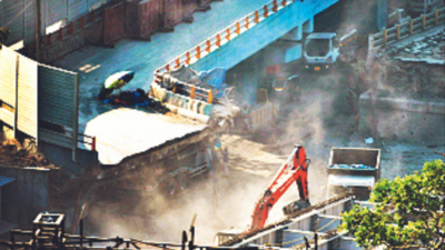 In Mumbai, work on dismantling railway's Gokhale bridge back on track