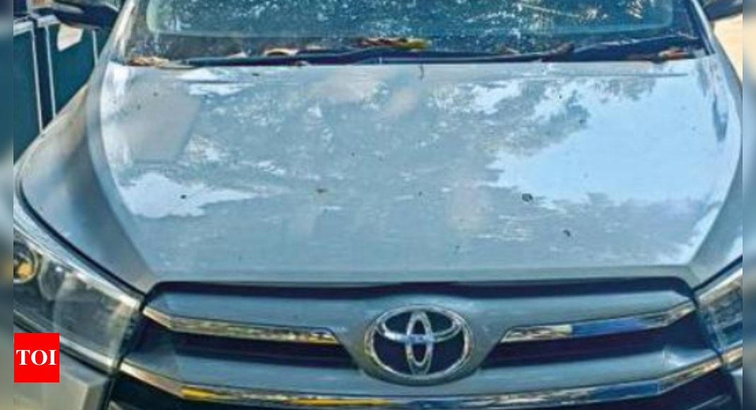 बेंगलुरु में MLC की गाड़ी जैसी नकली प्लेट के साथ चोरी हुई MUV पकड़ी |  बेंगलुरु समाचार – टाइम्स ऑफ इंडिया