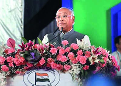 Congress is only party that can confront BJP, says Kharge