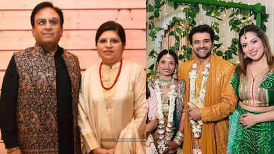 'Taarak Mehta Ka Ooltah Chashmah' actor Sacchin Shroff finds love again as he ties the knot with Chandni Kothi; Bobby Deol, Dilip Joshi, Munmun Dutta and other attend the wedding