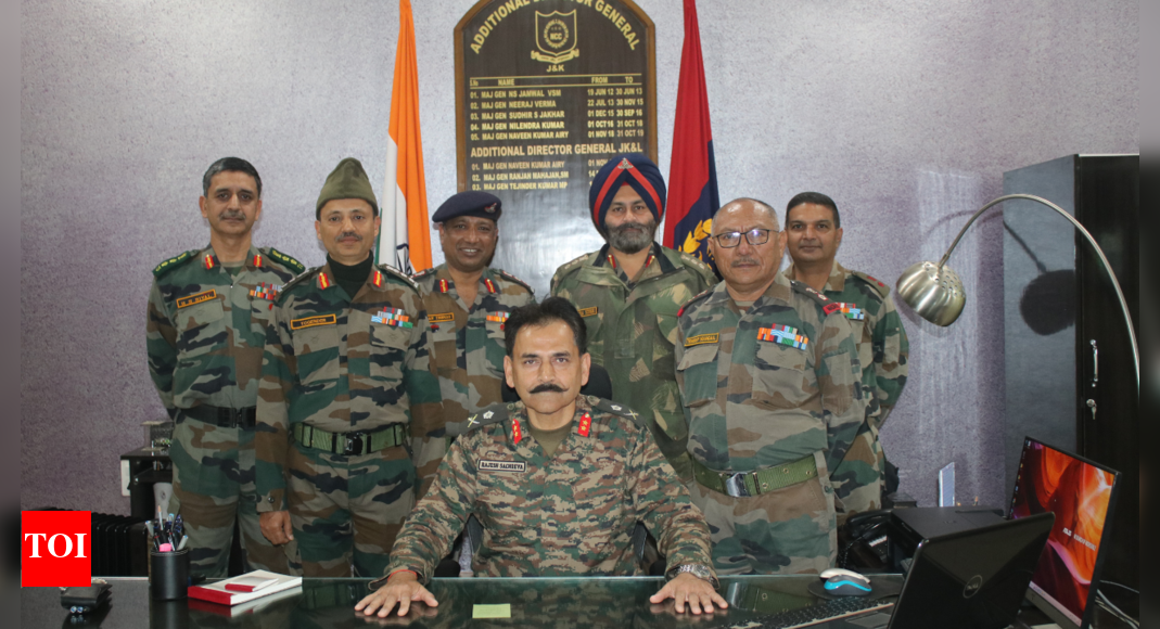 Major General RK Sachdeva takes over as ADG NCC directorate J&K, Ladakh ...