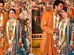 Inside pictures from Taarak Mehta Ka Ooltah Chashmah actor Sachin Shroff and Chandni Kothi’s wedding ceremony