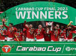 Carabao Cup 2023: Manchester United lift the trophy following 2-0 victory against Newcastle United, see pictures