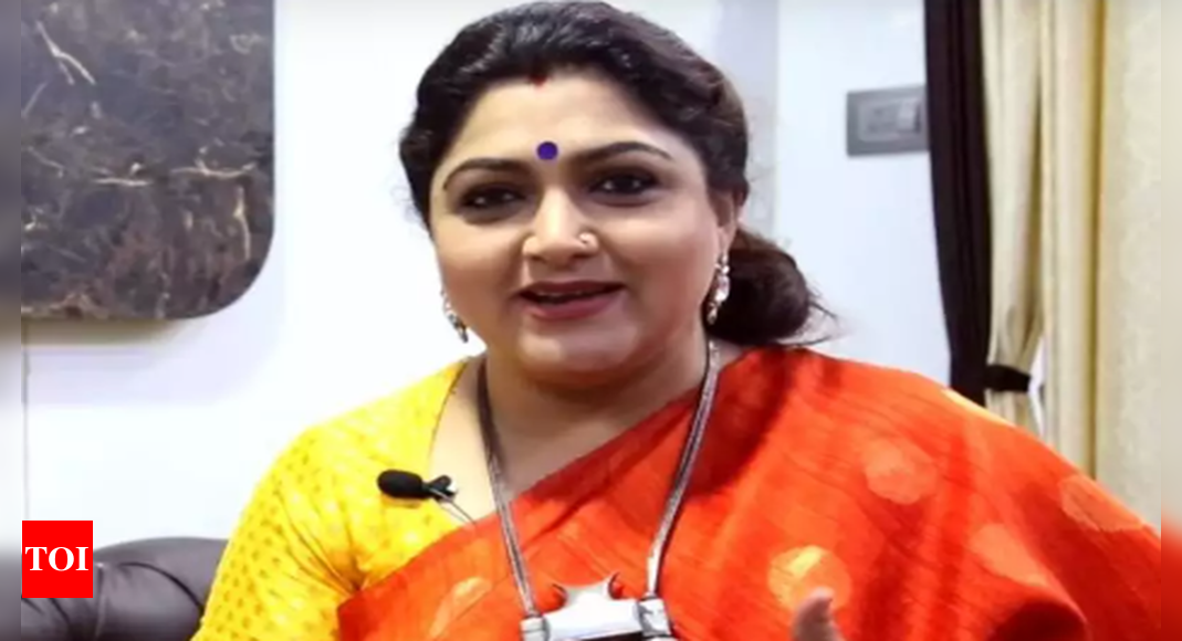 Khushbu nominated as NCW member | Chennai News - Times of India