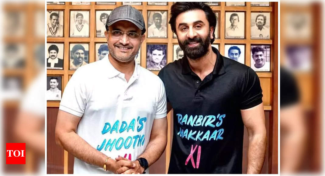 Sourav Ganguly heaps praise on ‘very good actor’ Ranbir Kapoor; says ‘He has acting in his genes and in his blood’ – Times of India