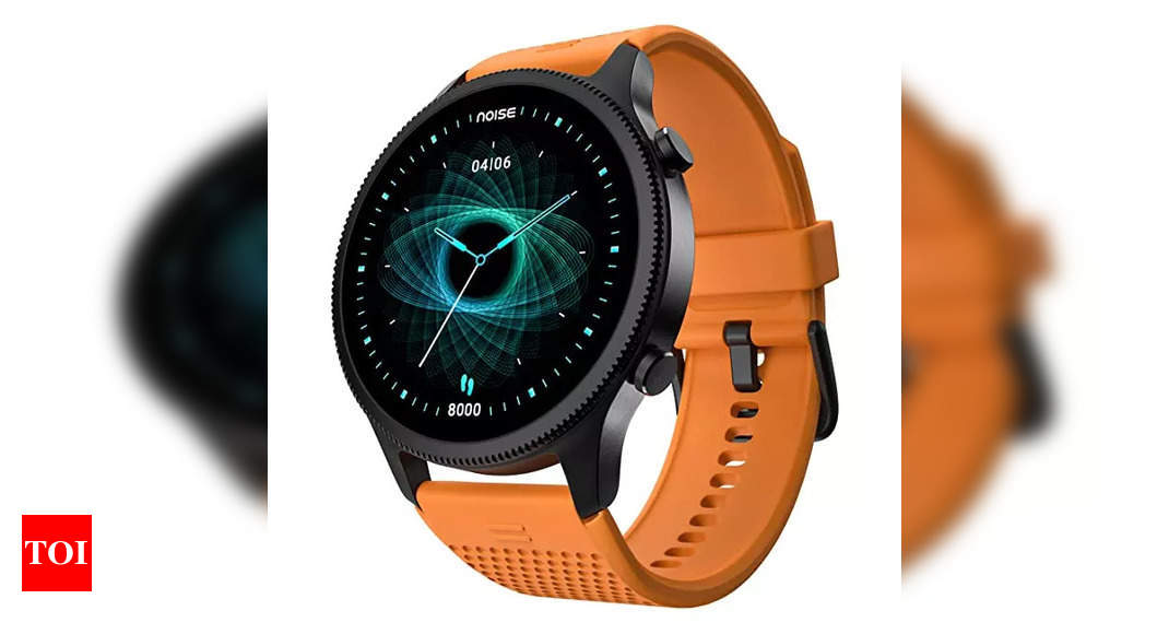 NoiseFit Halo smartwatch with metallic design launched, priced at Rs 3,999 – Times of India