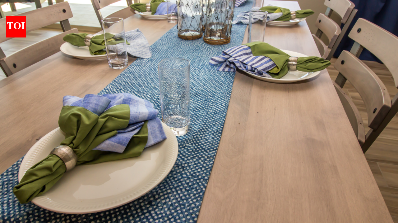 Table Runners To Make Your Dining Table Look Elegant - The Times ...