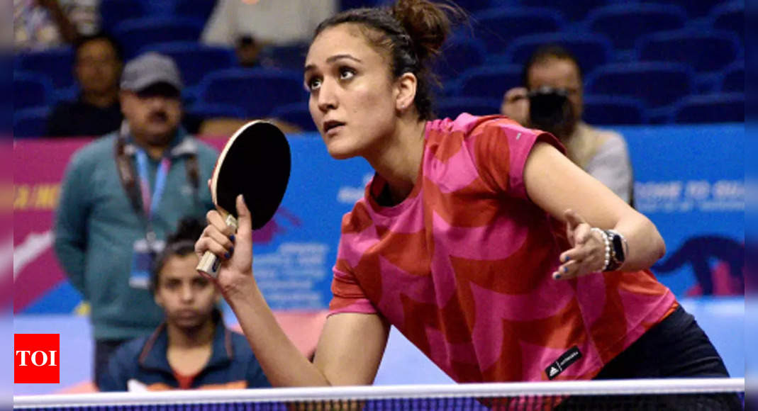 My main aim is Paris Olympics, says ace Indian paddler Manika Batra | More sports News – Times of India